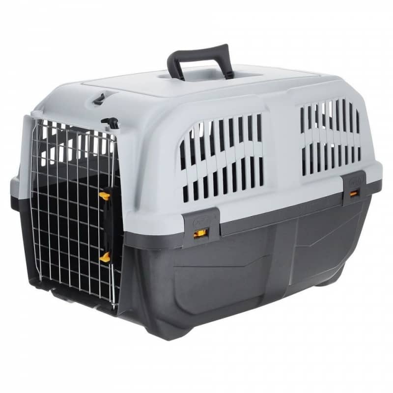 Skudo IATA 3 transportēšanas konteiners suņiem un kaķiem līdz 24 kg 60x40x39 cm
